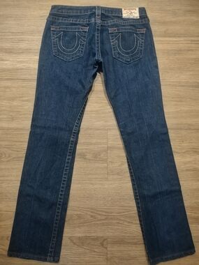 True Religion Women's Dark Blue Denim Jeans